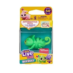 Little Live Pets Lil Needees Interactive Pocket Animal Toy - Curlee Chameleon