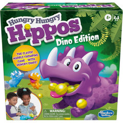 Hasbro Gaming Hungry Hungry Hippos Dino Edition Game for Kids