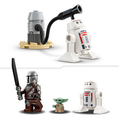 Lego Star Wars 75410 Mando And Grogus Figures N-1 Starfighter Construction Set