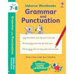 Usborne Workbooks Grammar and Punctuation Age 7-8 Book