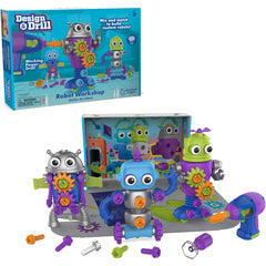 Learning Resources Educational Insights Design & Drill Robot Workshop STEM Toy