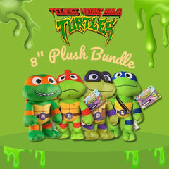 Teenage Mutant Ninja Turtles 8" Plush Bundle