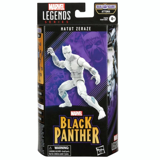 Marvel Legends Series HATUT ZERAZE Figure 4 Black Panther Wakanda Forever (BUILD A FIGURE: ATTUMA-RIGHT LEG)