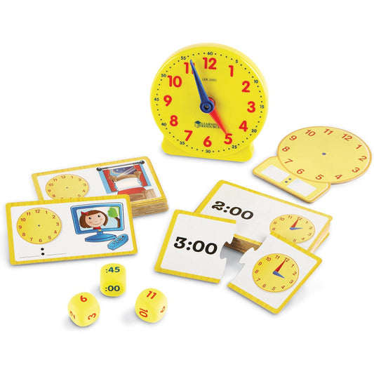 Learning Resources Time Activity Set Learn to Tell Time Toy