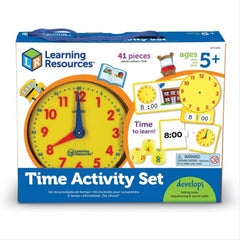 Learning Resources Time Activity Set Learn to Tell Time Toy
