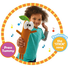 Hey Duggee Singing Sticky Stick Stick Soft Toy Kids Gift