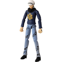 Bandai Anime Heroes Trafalgar Law One Piece 6.5-Inch Action Figure