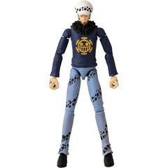 Bandai Anime Heroes Trafalgar Law One Piece 6.5-Inch Action Figure