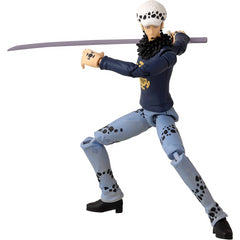 Bandai Anime Heroes Trafalgar Law One Piece 6.5-Inch Action Figure
