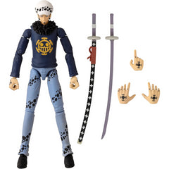 Bandai Anime Heroes Trafalgar Law One Piece 6.5-Inch Action Figure