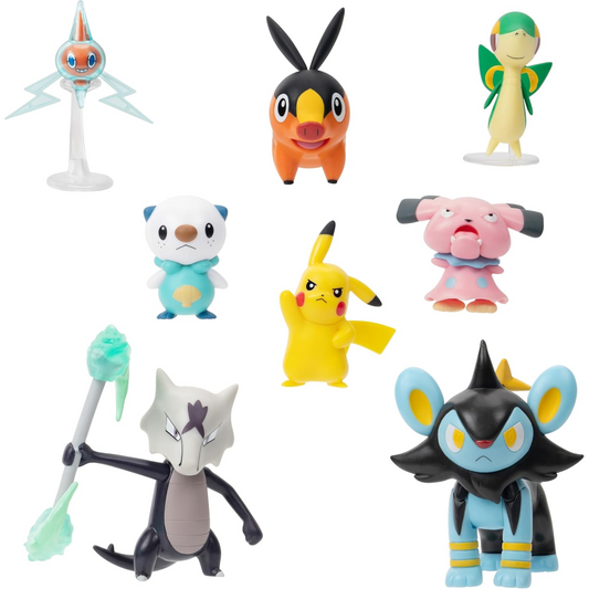Pokemon Battle 2-Inch Figures Multi-Pack of 8