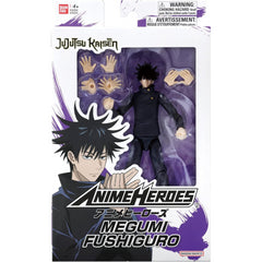 Bandai Anime Heroes Megumi Fushiguro Jujutsu Kaisen 6.5-Inch Action Figure