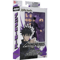 Bandai Anime Heroes Megumi Fushiguro Jujutsu Kaisen 6.5-Inch Action Figure