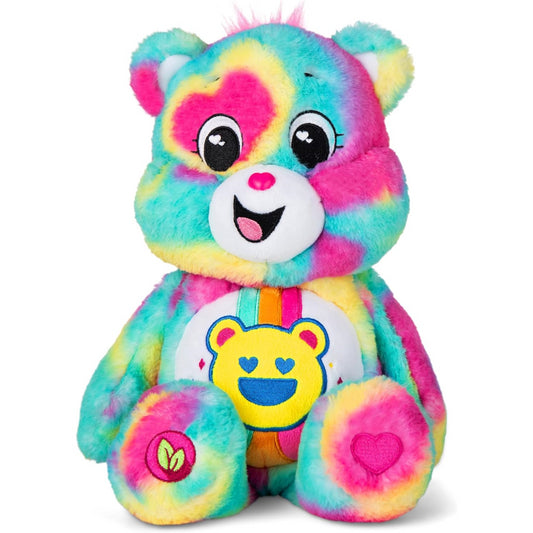 Care Bears Good Vibes Bear Medium Plush Teddy Collectible Gift