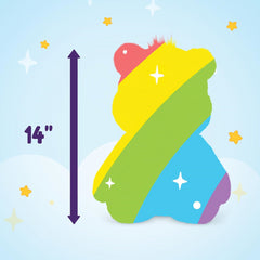 Care Bears Good Vibes Bear Medium Plush Teddy Collectible Gift