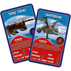 Top Trumps Cards Game - Dragons How To Train Your Dragon