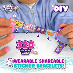 Sticki Rolls Sticki Station Activity Set With 320 Stickers