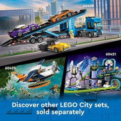 Lego City 60407 Red Double Decker Sightseeing Bus Toy