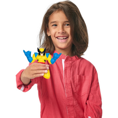 Heroes of Goo Jit Zu X-Men Wolverine Stretch Figure Toy