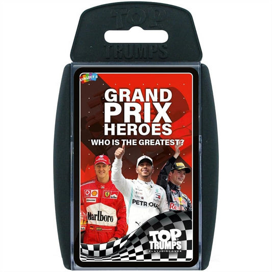 Top Trumps Cards Game - Grand Prix Heroes