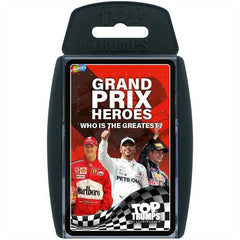 Top Trumps Cards Game - Grand Prix Heroes