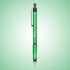 Rotring Visuclick Mechanical Pencil 0.5 mm 2B Lead Lively Green Barrel 12 Count