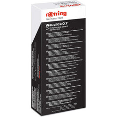 Rotring Visuclick Mechanical Pencil 0.5 mm 2B Lead Lively Green Barrel 12 Count