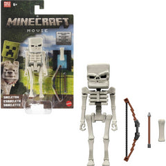 A Minecraft Movie Skeleton Core 4-Inch Character Action Figure