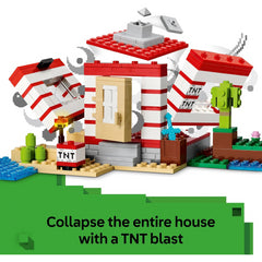 Lego Minecraft 21275 The TNT Jungle House Construction Playset