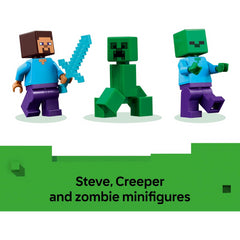 Lego Minecraft 21275 The TNT Jungle House Construction Playset