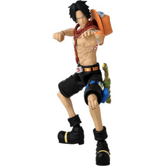 Bandai Anime Heroes Portgas D. Ace One Piece 6.5-Inch Action Figure
