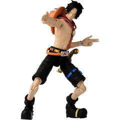 Bandai Anime Heroes Portgas D. Ace One Piece 6.5-Inch Action Figure