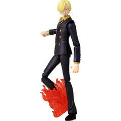 Bandai Anime Heroes Sanji One Piece 6.5-Inch Action Figure