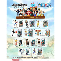 Bandai Anime Heroes Sanji One Piece 6.5-Inch Action Figure