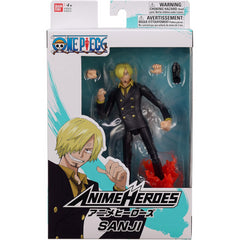 Bandai Anime Heroes Sanji One Piece 6.5-Inch Action Figure