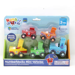 Learning Resources Numberblocks Mini Vehicles STEM Counting Toy Set