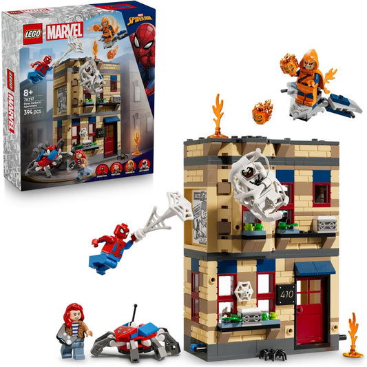 Lego Marvel 76317 Peter Parker's Apartment Building Toy
