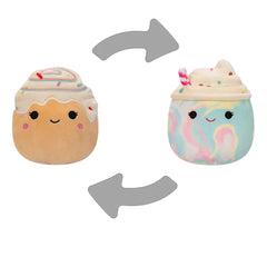 Squishmallows Flip a Mallows Krlrn & Rease Plush Toy