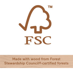 Fisher-Price Wooden Flower Puzzle Blocks Toy with 37 Pieces