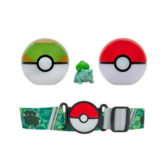 Pokemon Clip N Go Belt with Bulbasaur Figure