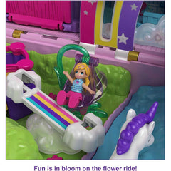 Polly Pocket Unicorn Party Compact Playset Toy