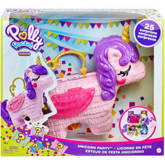 Polly Pocket Unicorn Party Compact Playset Toy