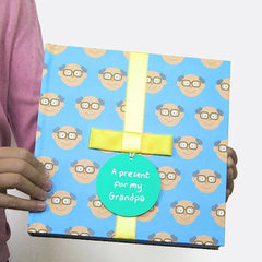 A Present for My Grandpa Board Book and a Pair of Socks
