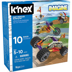 K'nex Fast Vehicles Building Set Construction Toy Kids Gift