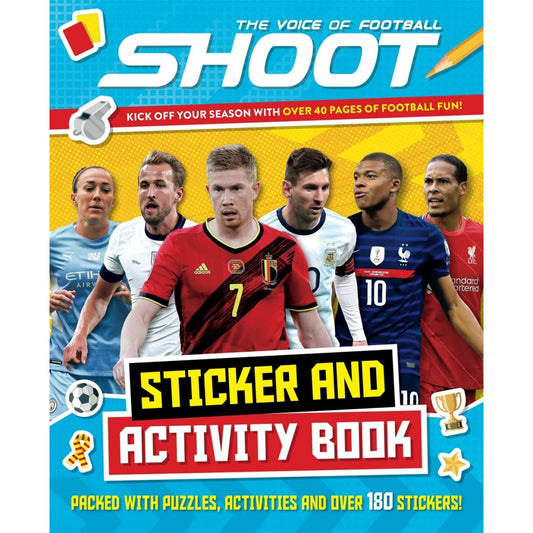 Shoot The Voice of Football Sticker & Activity Book