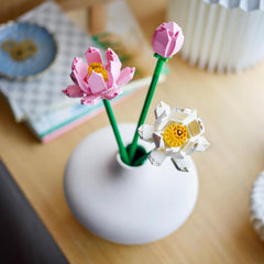 Lego Creator 40647 Lotus Flowers Artificial Flowers Playset