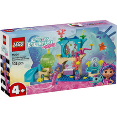 Lego Gabby's Dollhouse 11204 Mermaid Aquarium Adventure Building Toy