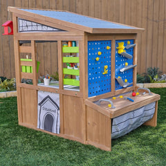KidKraft Hobby Workshop Wooden Playhouse (Collection Only)
