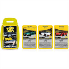 Top Trumps Cards Game - Supercars