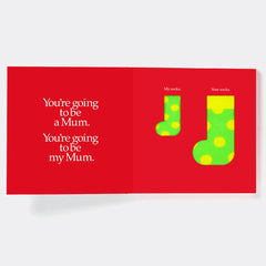 You're Going to be a Mum Board Book and Matching Pair of Socks